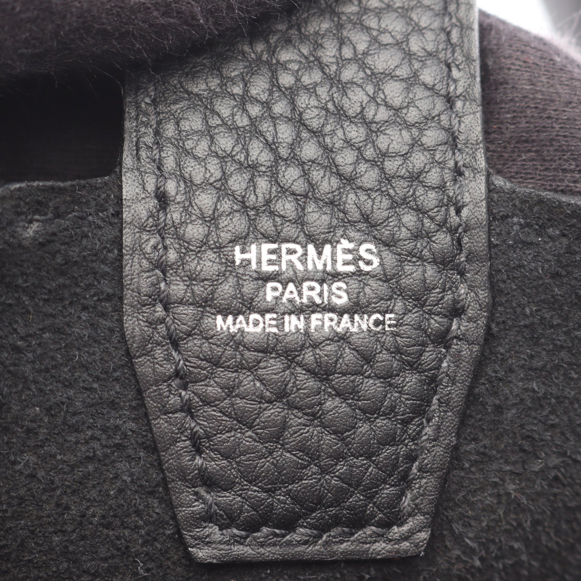 カバ ヴェルティージュ ショルダーバッグ トートバッグ トゴ ブラック シルバー金具 D刻印 エルメス バッグ HERMES