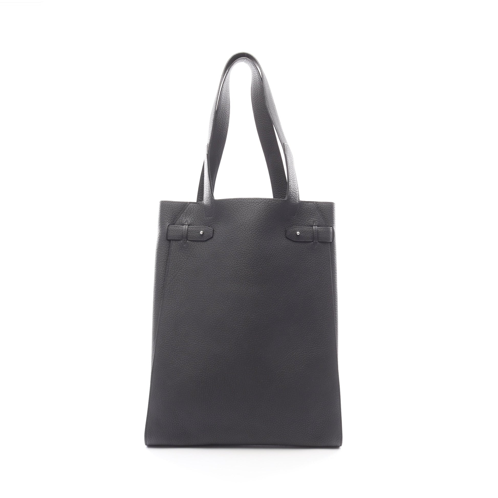 カバ ヴェルティージュ ショルダーバッグ トートバッグ トゴ ブラック シルバー金具 D刻印 エルメス バッグ HERMES