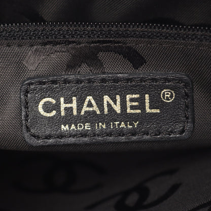 ワイルドステッチ ハンドバッグ ミニボストンバッグ レザー ブラック ゴールド金具 シャネル バッグ CHANEL
