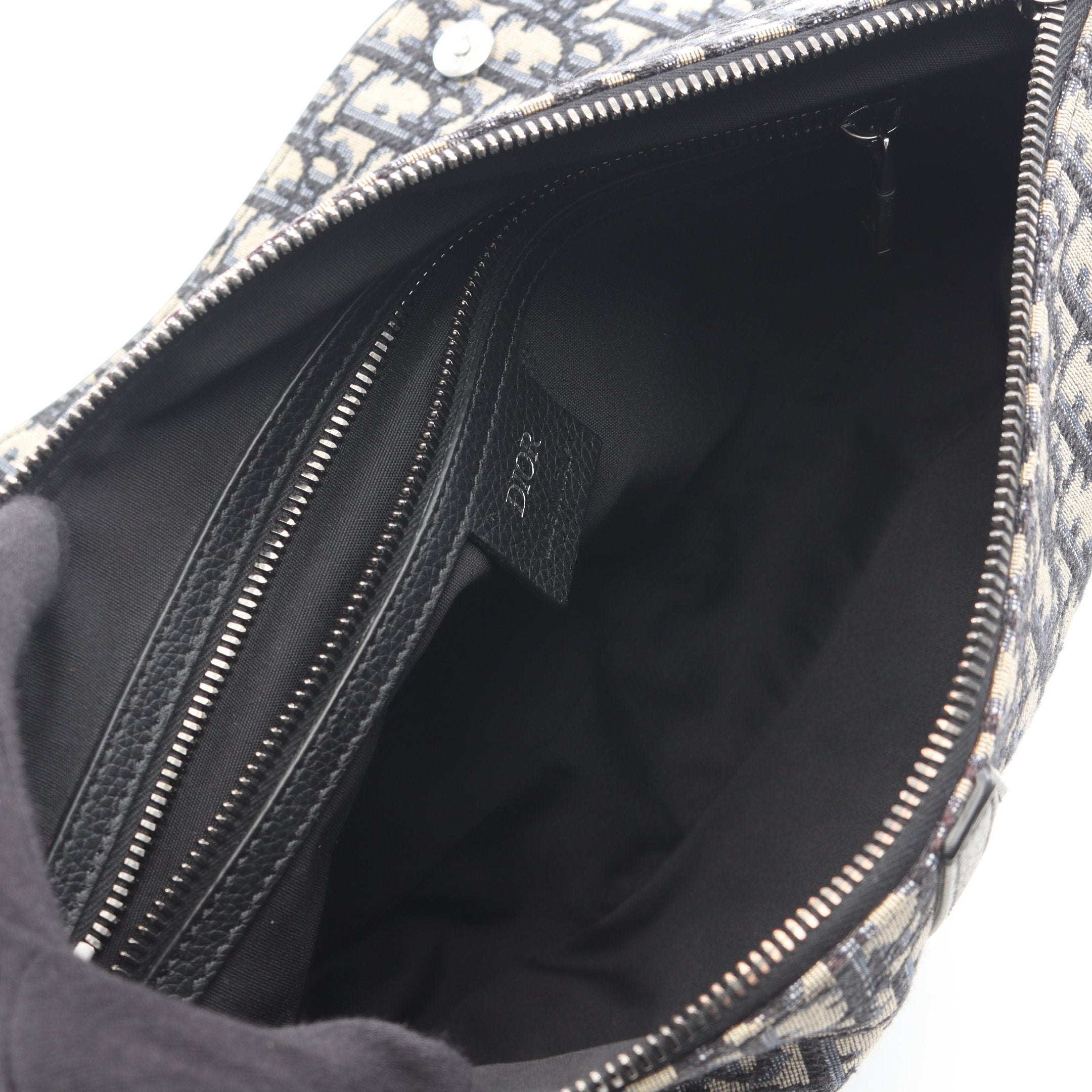 SADDLE サドル オブリーク ジャガード ボディバッグ キャンバス レザー