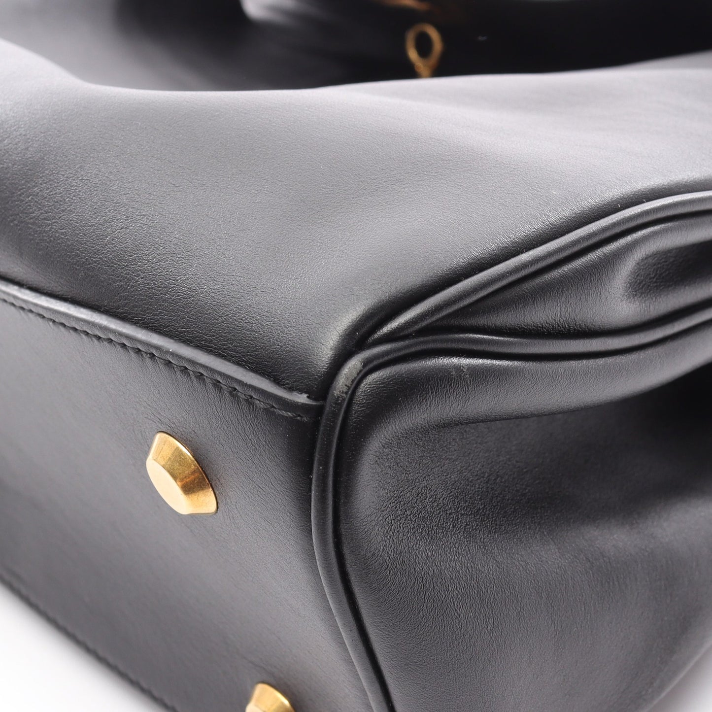 ロデオ トップハンドル ラージ ハンドバッグ レザー ブラック 2WAY バレンシアガ バッグ BALENCIAGA