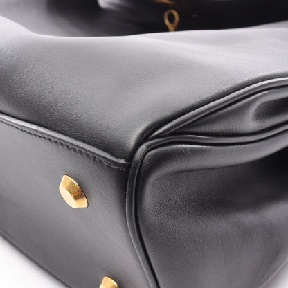 ロデオ トップハンドル ラージ ハンドバッグ レザー ブラック 2WAY バレンシアガ バッグ BALENCIAGA