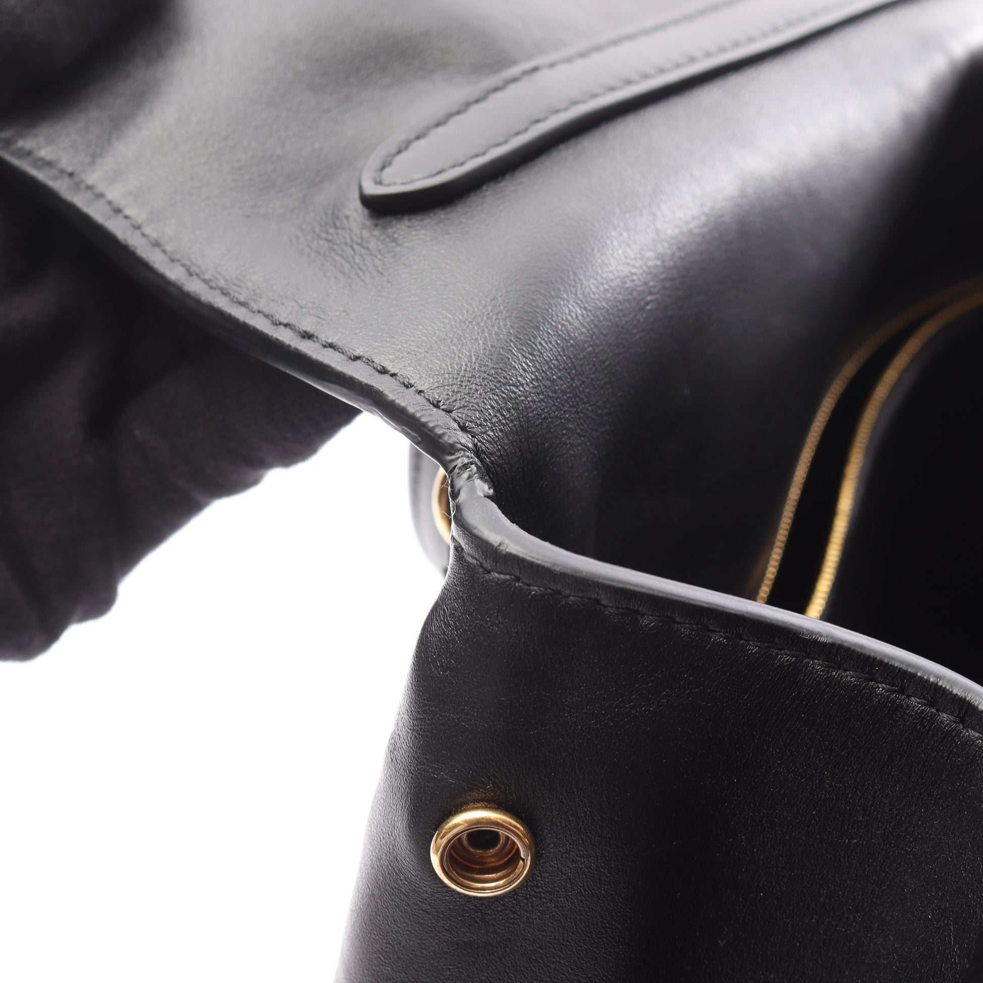 ロデオ トップハンドル ラージ ハンドバッグ レザー ブラック 2WAY バレンシアガ バッグ BALENCIAGA