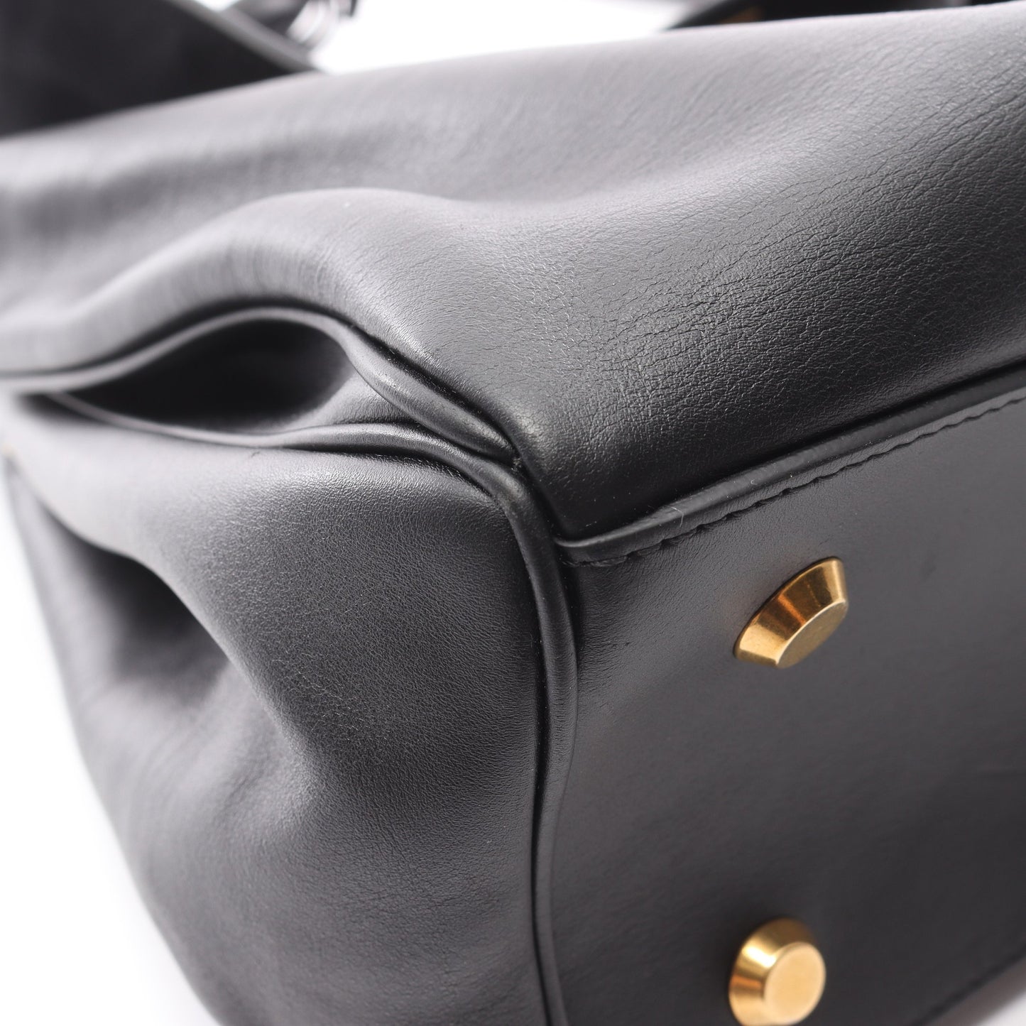 ロデオ トップハンドル ラージ ハンドバッグ レザー ブラック 2WAY バレンシアガ バッグ BALENCIAGA