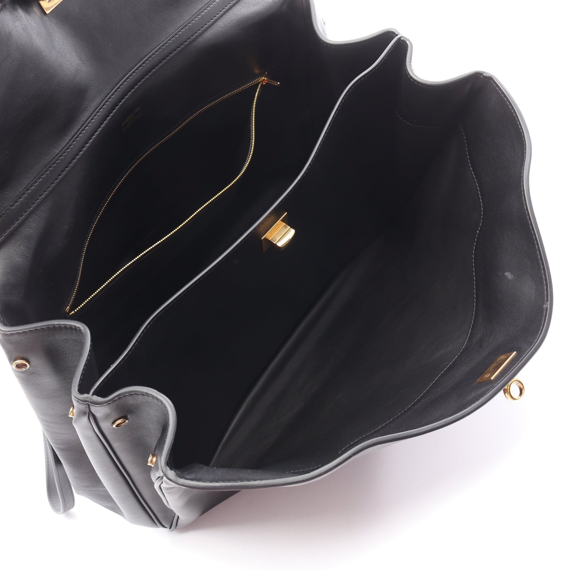 ロデオ トップハンドル ラージ ハンドバッグ レザー ブラック 2WAY バレンシアガ バッグ BALENCIAGA