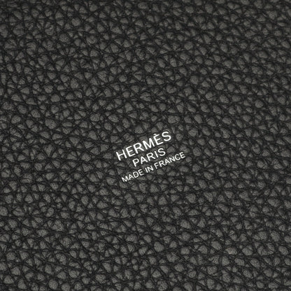 ピコタンロックPM ハンドバッグ トリヨンクレマンス ブラック シルバー金具 B刻印 エルメス バッグ HERMES