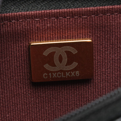 マトラッセ チェーンウォレット キャビアスキン ブラック ゴールド金具 シャネル バッグ CHANEL