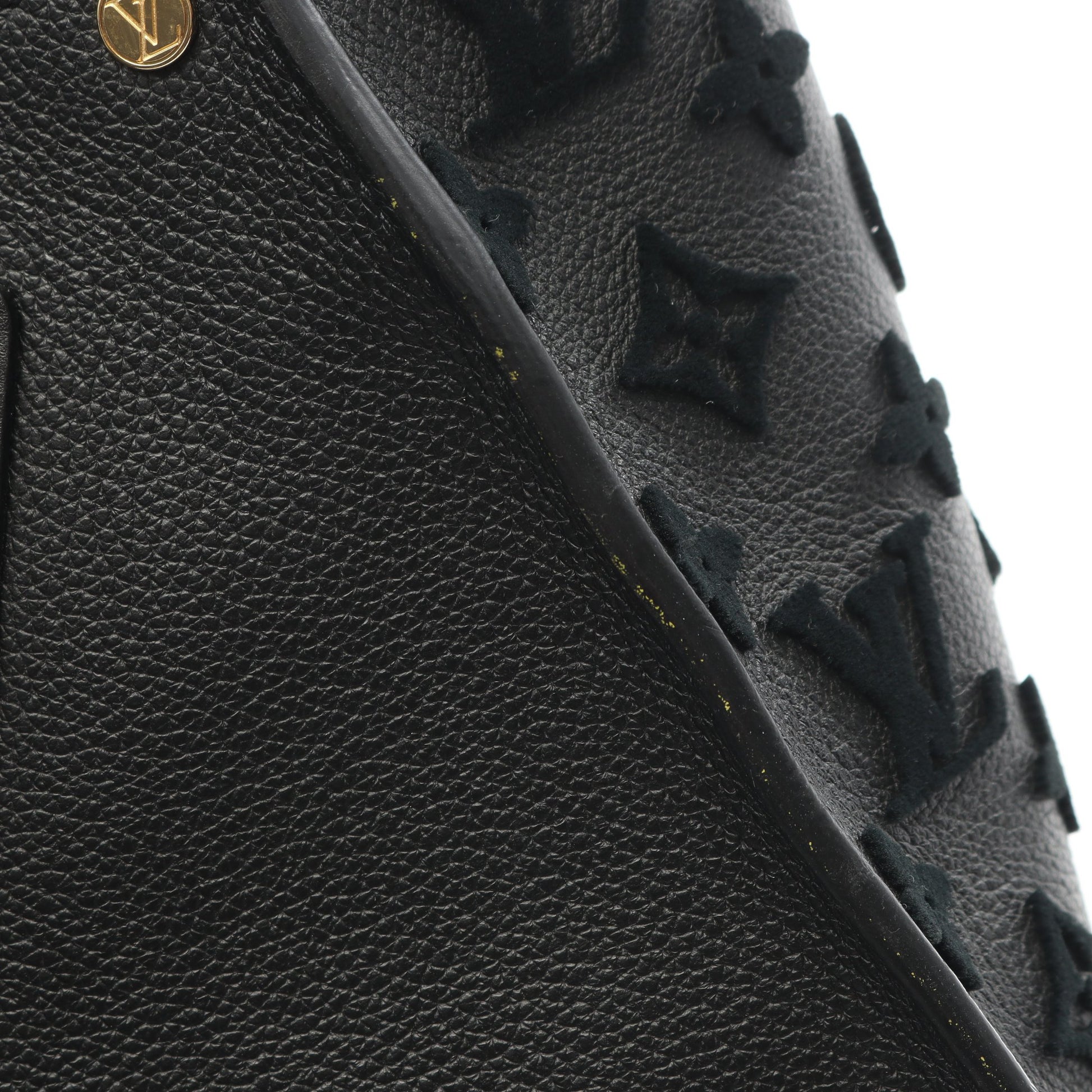オンマイサイドMM モノグラムタフタージュ ノワール ハンドバッグ レザー ブラック 2WAY ルイヴィトン バッグ LOUIS VUITTON
