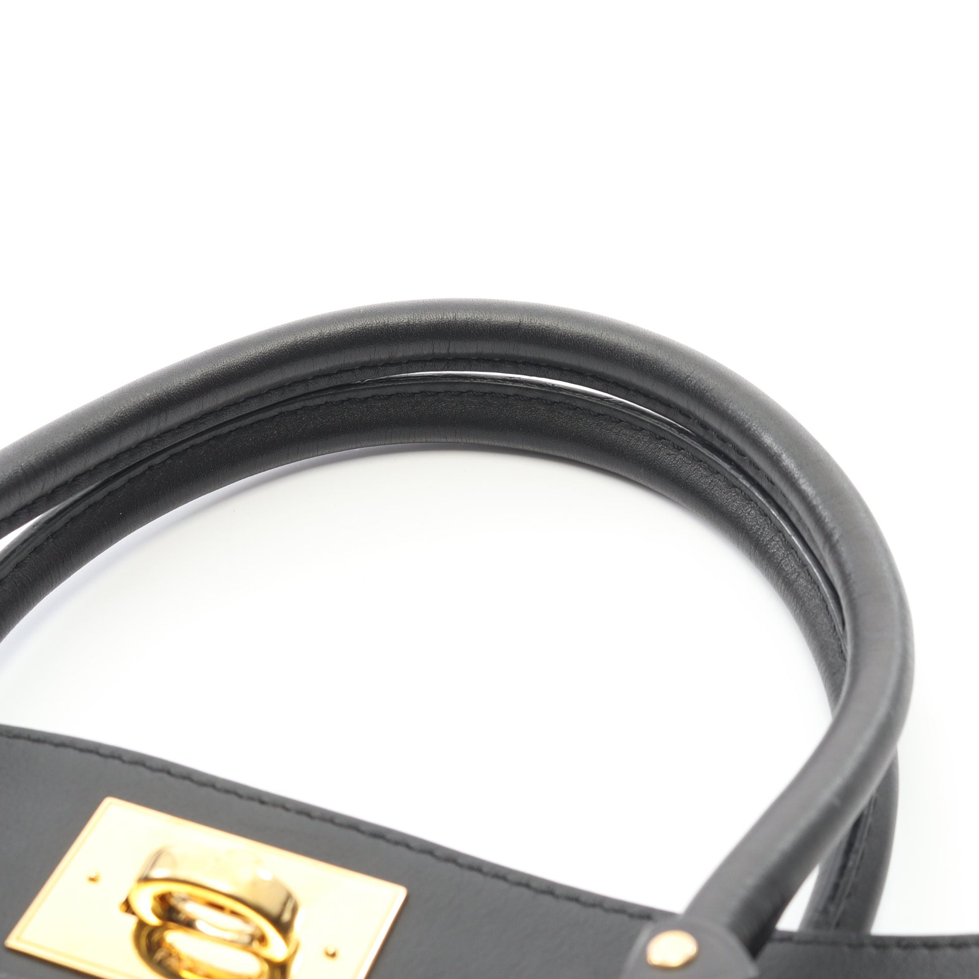 オンマイサイドMM モノグラムタフタージュ ノワール ハンドバッグ レザー ブラック 2WAY ルイヴィトン バッグ LOUIS VUITTON