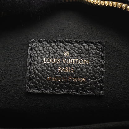 ボワット シャポー スープルMM モノグラムアンプラント ノワール ショルダーバッグ レザー ブラック ルイヴィトン バッグ LOUIS VUITTON