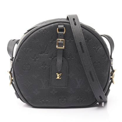 ボワット シャポー スープルMM モノグラムアンプラント ノワール ショルダーバッグ レザー ブラック ルイヴィトン バッグ LOUIS VUITTON