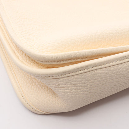 エヴリン 3 トロワ PM ナタ ショルダーバッグ トリヨンクレマンス アイボリー ゴールド金具 Z刻印 エルメス バッグ HERMES