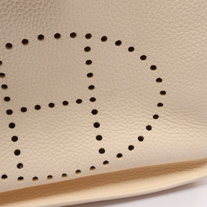 エヴリン 3 トロワ PM ナタ ショルダーバッグ トリヨンクレマンス アイボリー ゴールド金具 Z刻印 エルメス バッグ HERMES