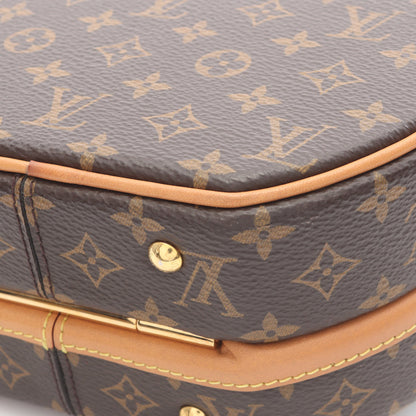 プティット ボワット シャポー モノグラム ハンドバッグ PVC レザー ブラウン 2WAY ルイヴィトン バッグ LOUIS VUITTON