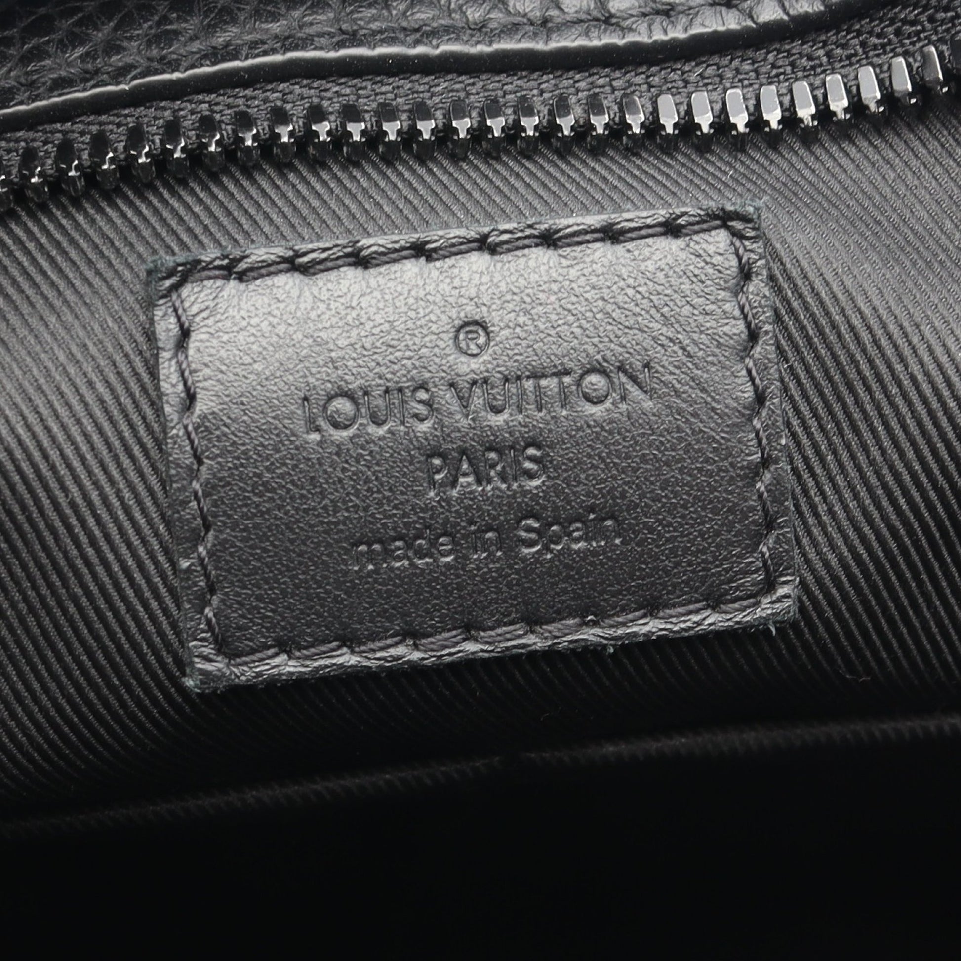 クリストファートート ハンドバッグ トートバッグ レザー ブラック 2WAY ルイヴィトン バッグ LOUIS VUITTON