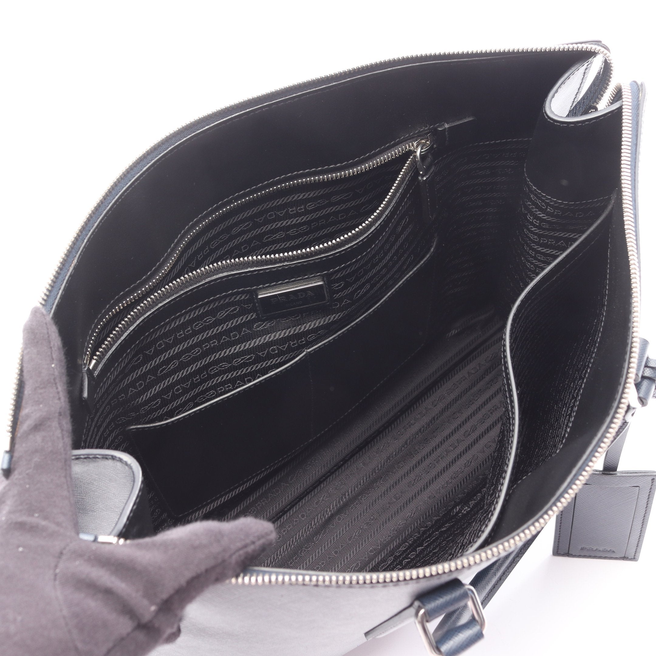 ビジネスバッグ ブリーフケース サフィアーノレザー クロコダイル