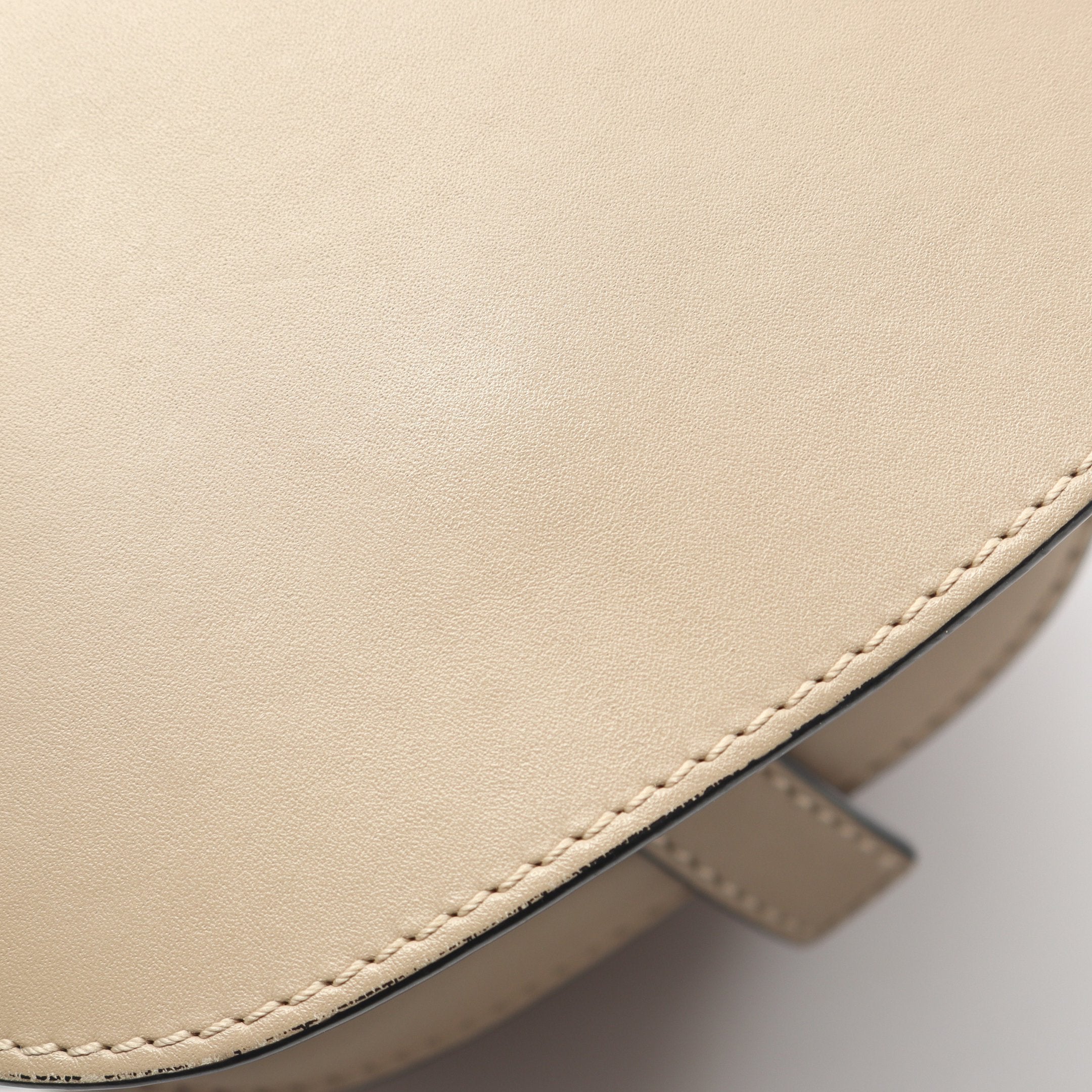 ゲート デュアルバッグ ミニ ショルダーバッグ レザー グレーベージュ