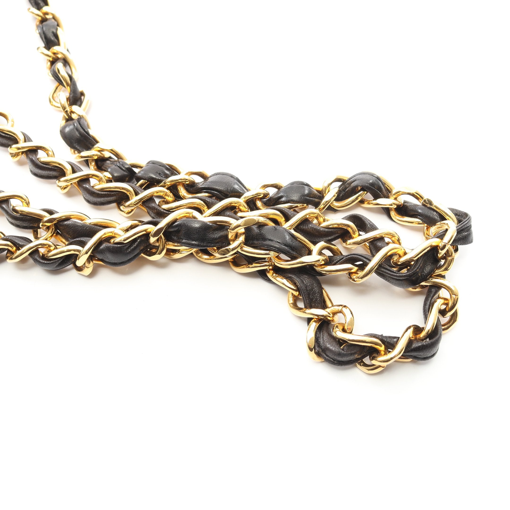 ヴィンテージ　シャネル　シェブロン　チェーンショルダーバッグ CHANEL ボーイシャネル シェブロン チェーンショルダーバッグ ブラック