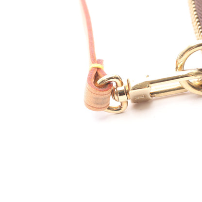 ポシェットアクセソワール モノグラム ハンドバッグ PVC レザー ブラウン ルイヴィトン バッグ LOUIS VUITTON