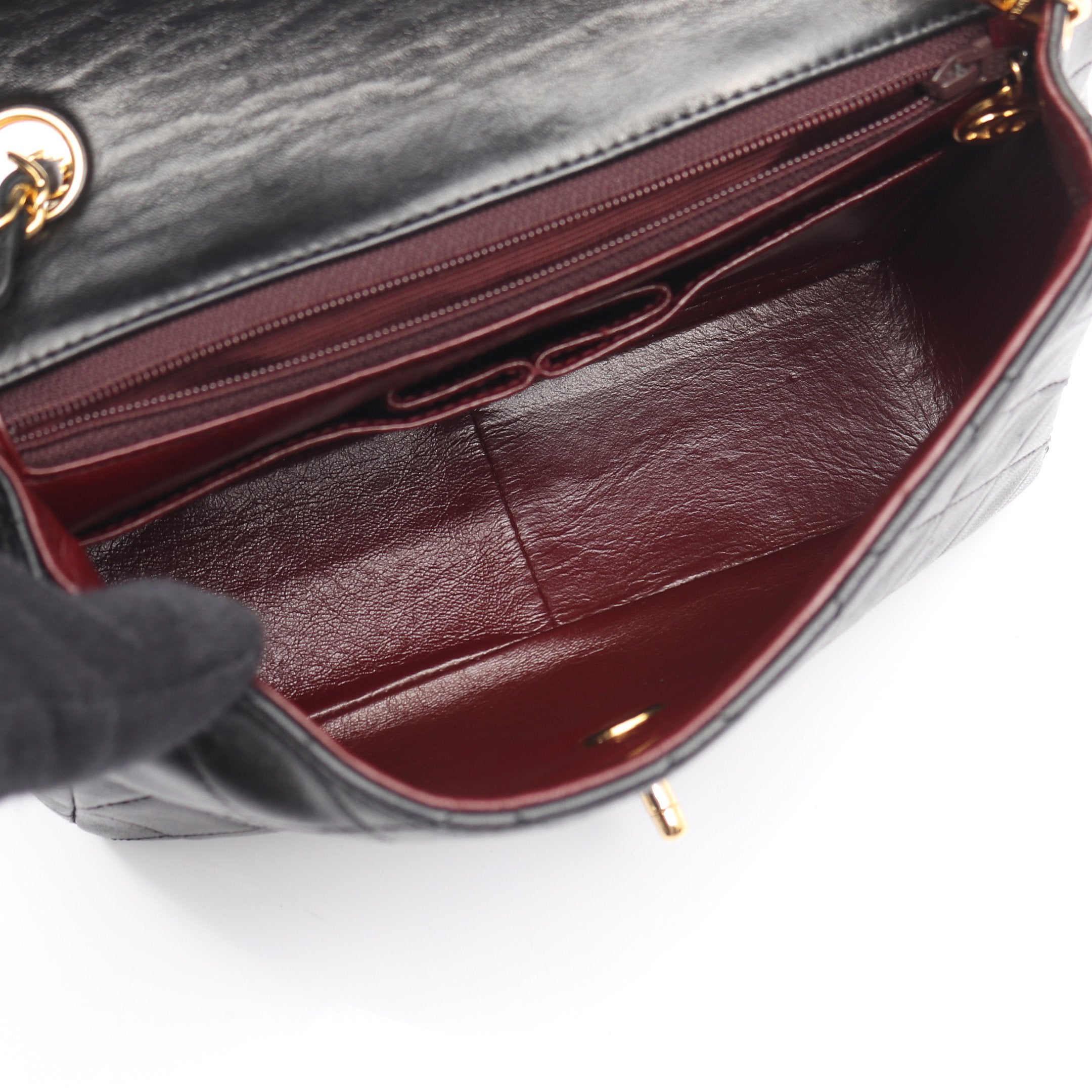 CHANEL シャネル ボーイシャネル20 マトラッセ ココマーク ラムスキン レザー チェーン ショルダーバッグ ゴールド金具 ブラック 22番台 CHANEL（シャネル） ボーイシャネル20 マトラッセ ココマーク チェーン