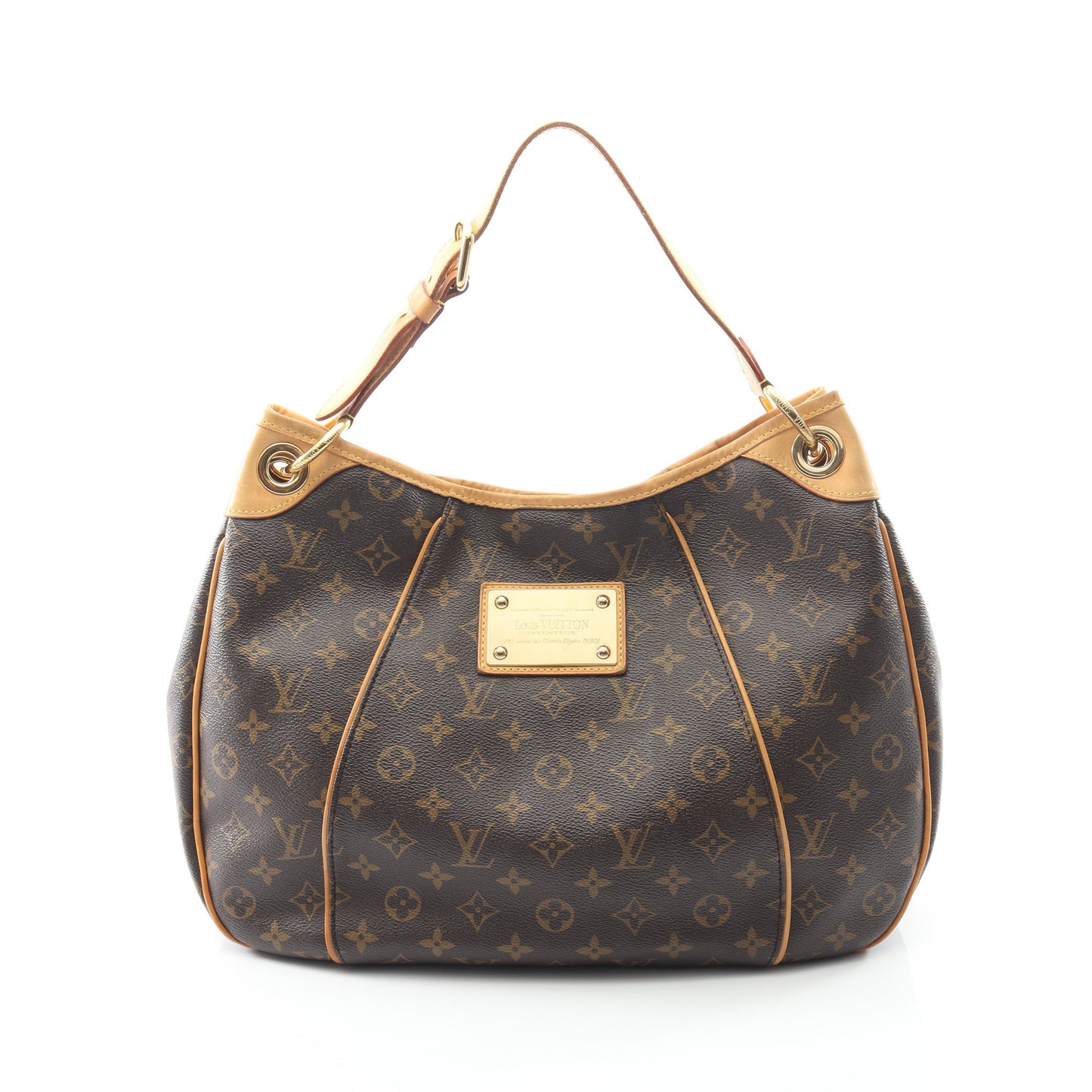 ガリエラPM モノグラム ワンショルダーバッグ PVC レザー ブラウン ルイヴィトン バッグ LOUIS VUITTON