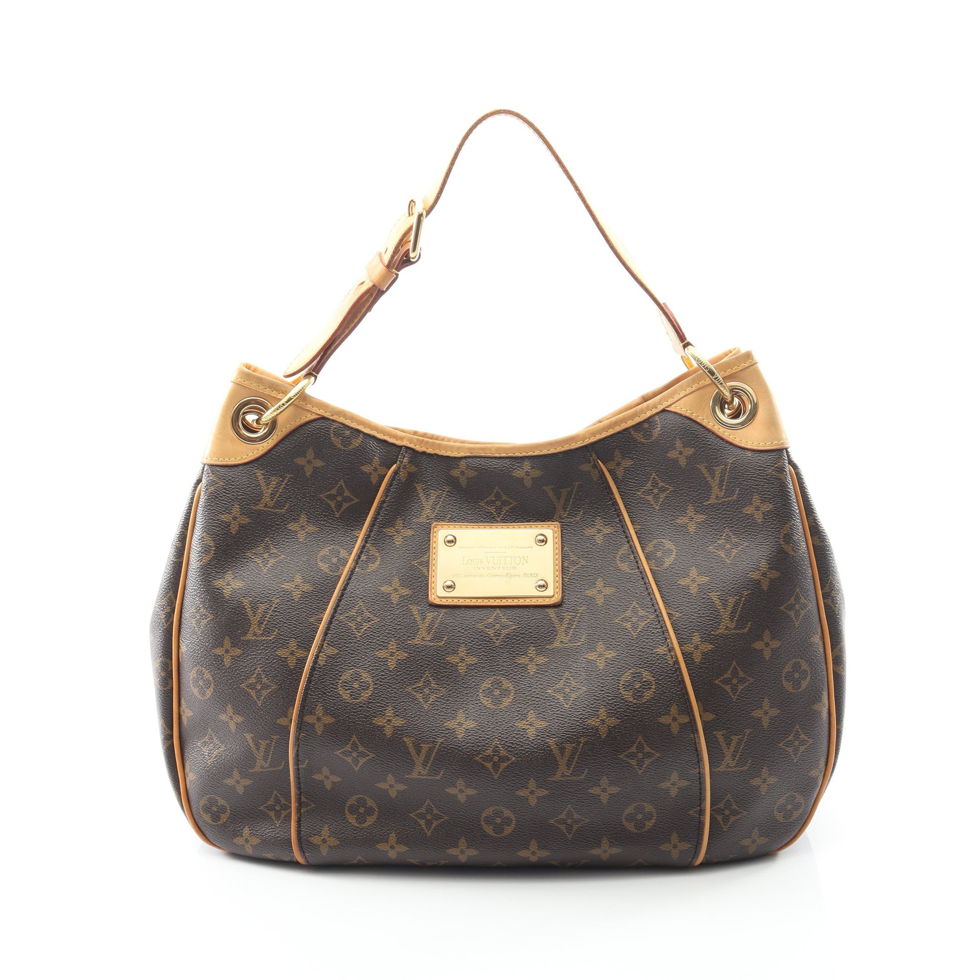 ガリエラPM モノグラム ワンショルダーバッグ PVC レザー ブラウン ルイヴィトン バッグ LOUIS VUITTON