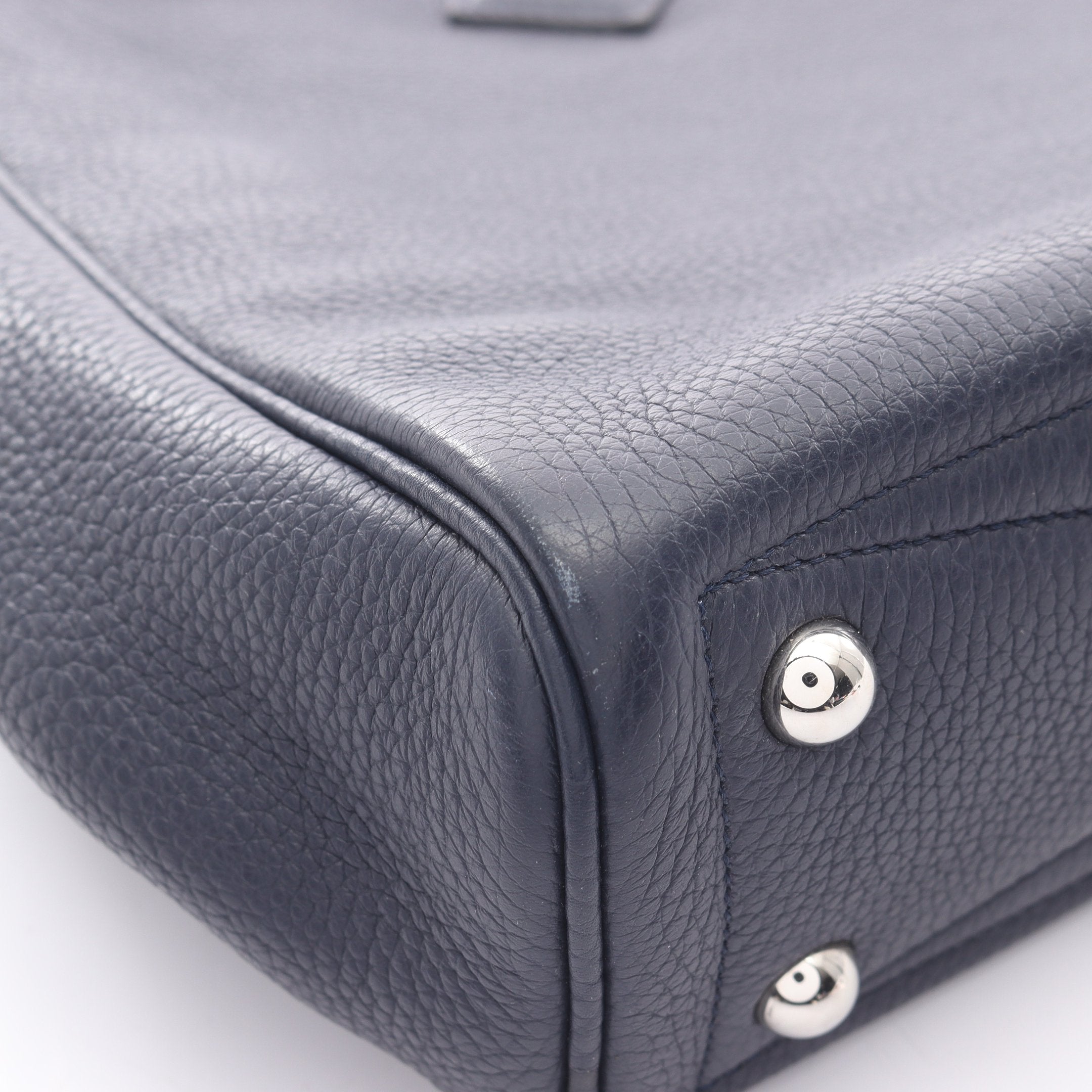 ヴィクトリア 2 12H ブルーニュイ ビジネスバッグ トリヨンクレマンス