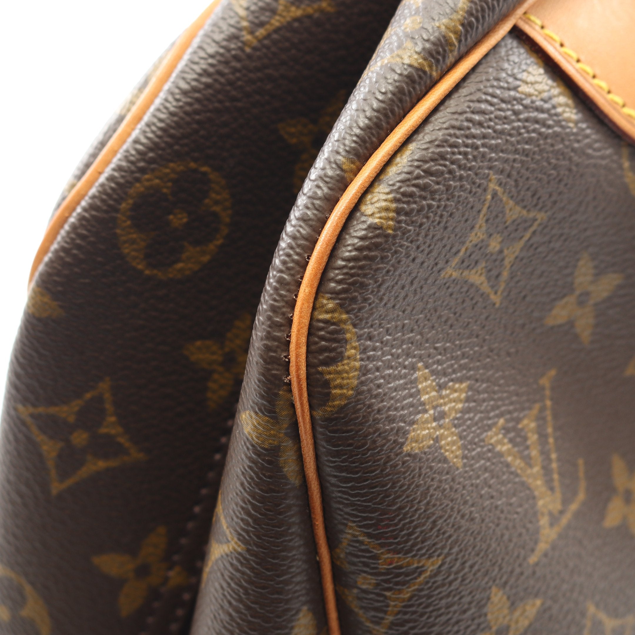 ドーヴィル ボーリングヴァニティ モノグラム ハンドバッグ PVC レザー