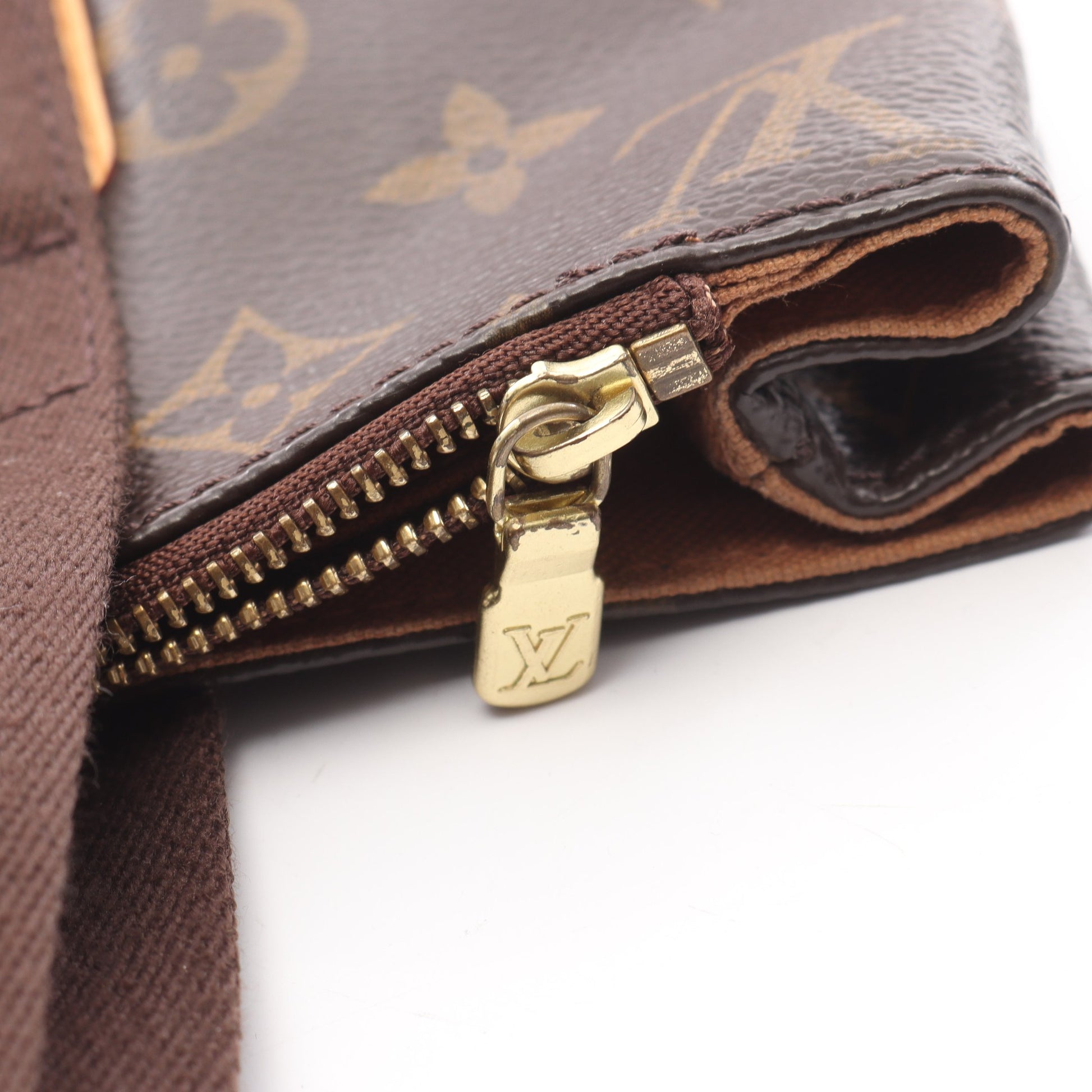 カバ ボブール モノグラム ショルダーバッグ トートバッグ PVC レザー ブラウン ルイヴィトン バッグ LOUIS VUITTON