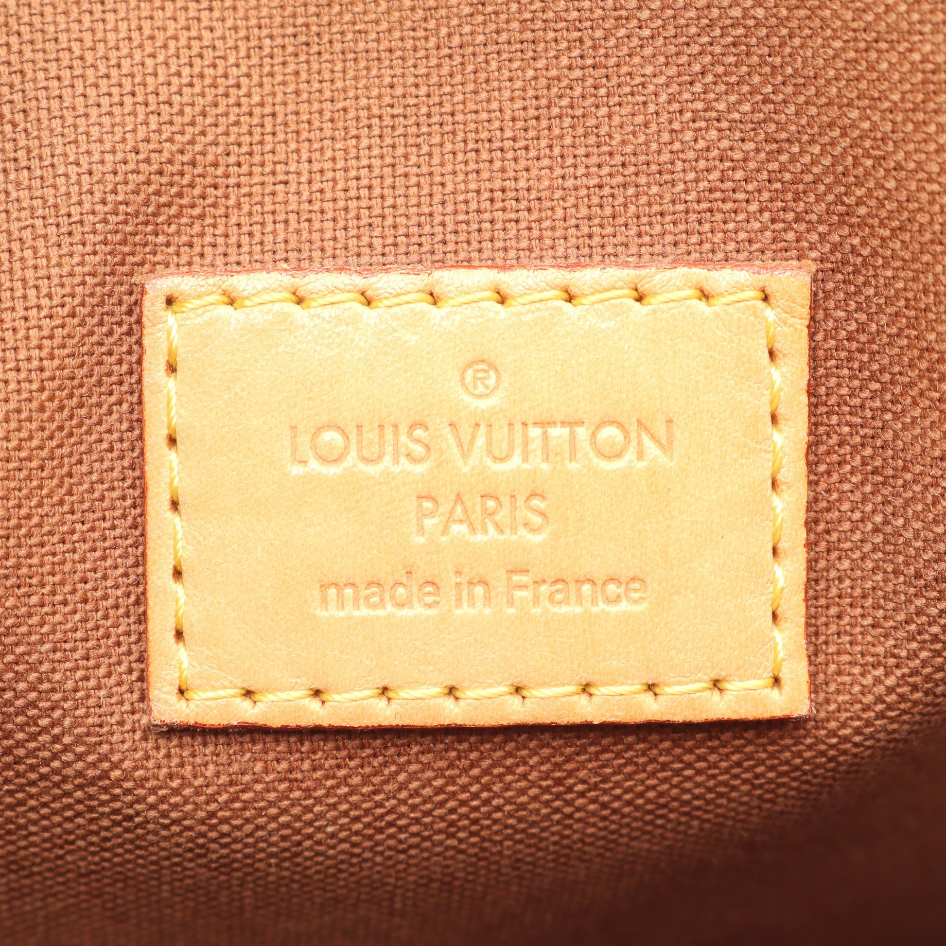 カバ ボブール モノグラム ショルダーバッグ トートバッグ PVC レザー ブラウン ルイヴィトン バッグ LOUIS VUITTON
