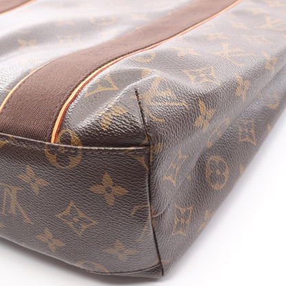 カバ ボブール モノグラム ショルダーバッグ トートバッグ PVC レザー ブラウン ルイヴィトン バッグ LOUIS VUITTON