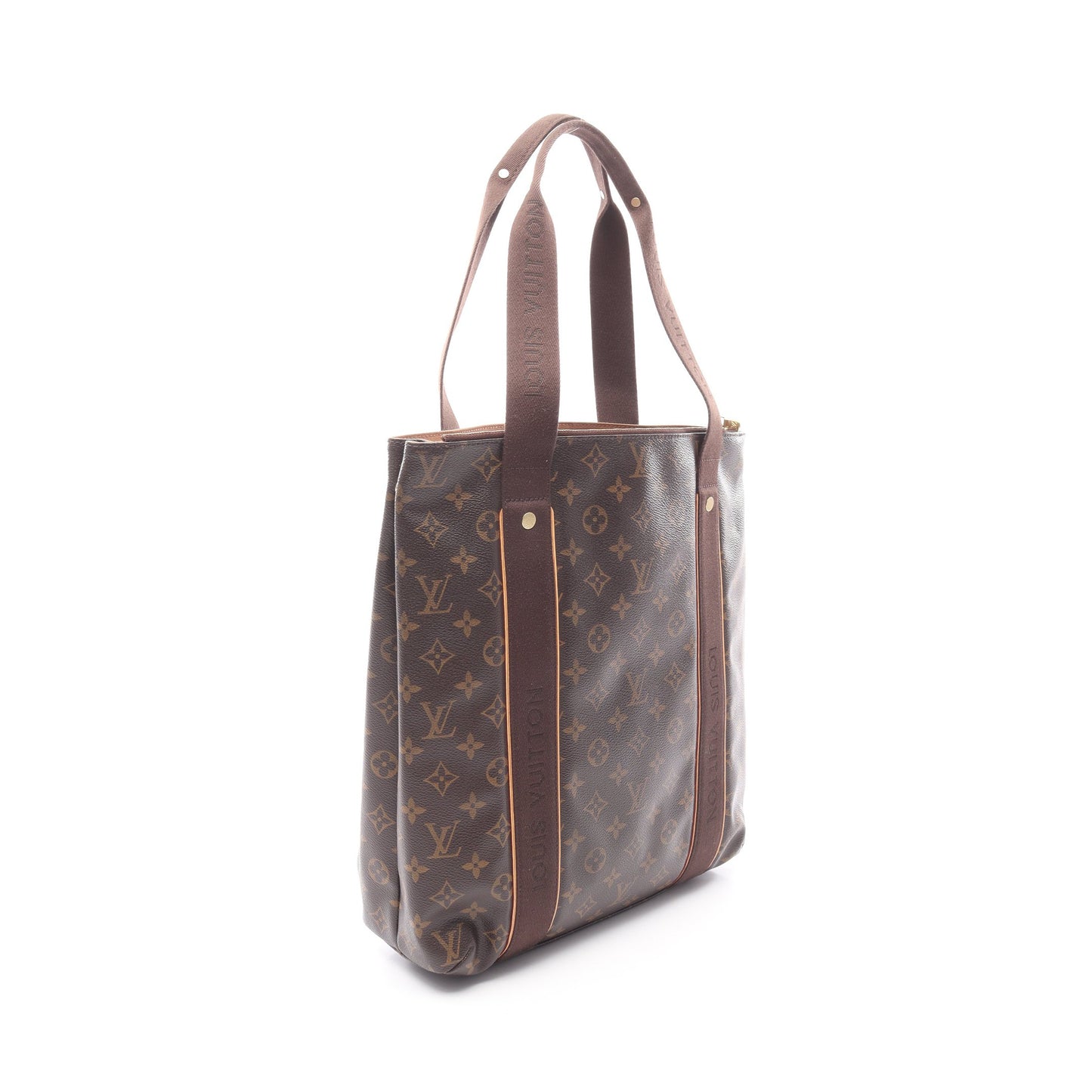 カバ ボブール モノグラム ショルダーバッグ トートバッグ PVC レザー ブラウン ルイヴィトン バッグ LOUIS VUITTON
