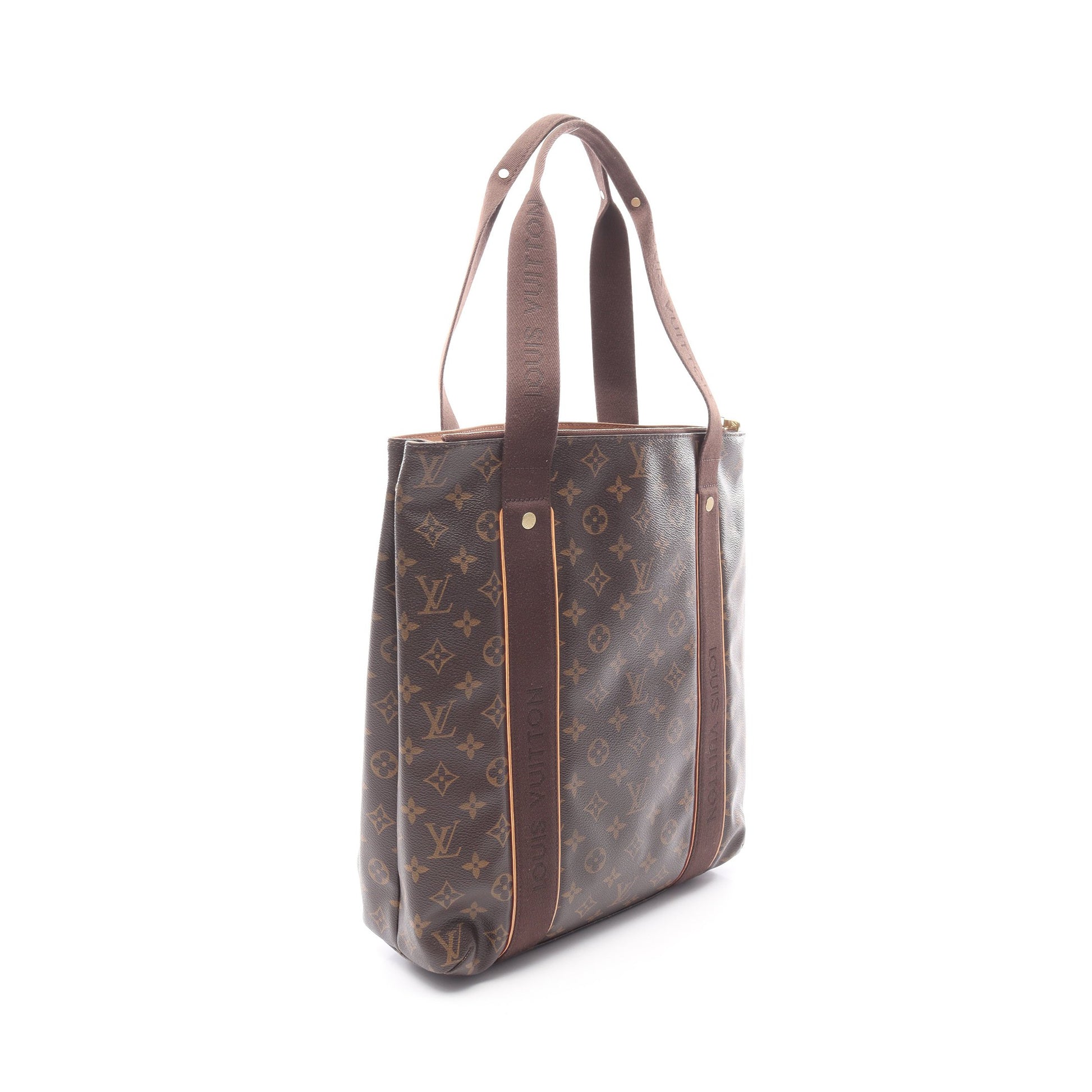 カバ ボブール モノグラム ショルダーバッグ トートバッグ PVC レザー ブラウン ルイヴィトン バッグ LOUIS VUITTON