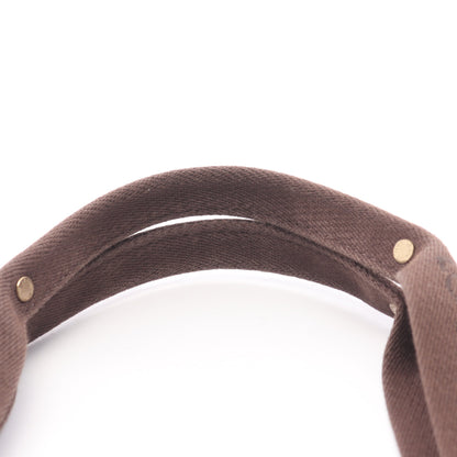 カバ ボブール モノグラム ショルダーバッグ トートバッグ PVC レザー ブラウン ルイヴィトン バッグ LOUIS VUITTON