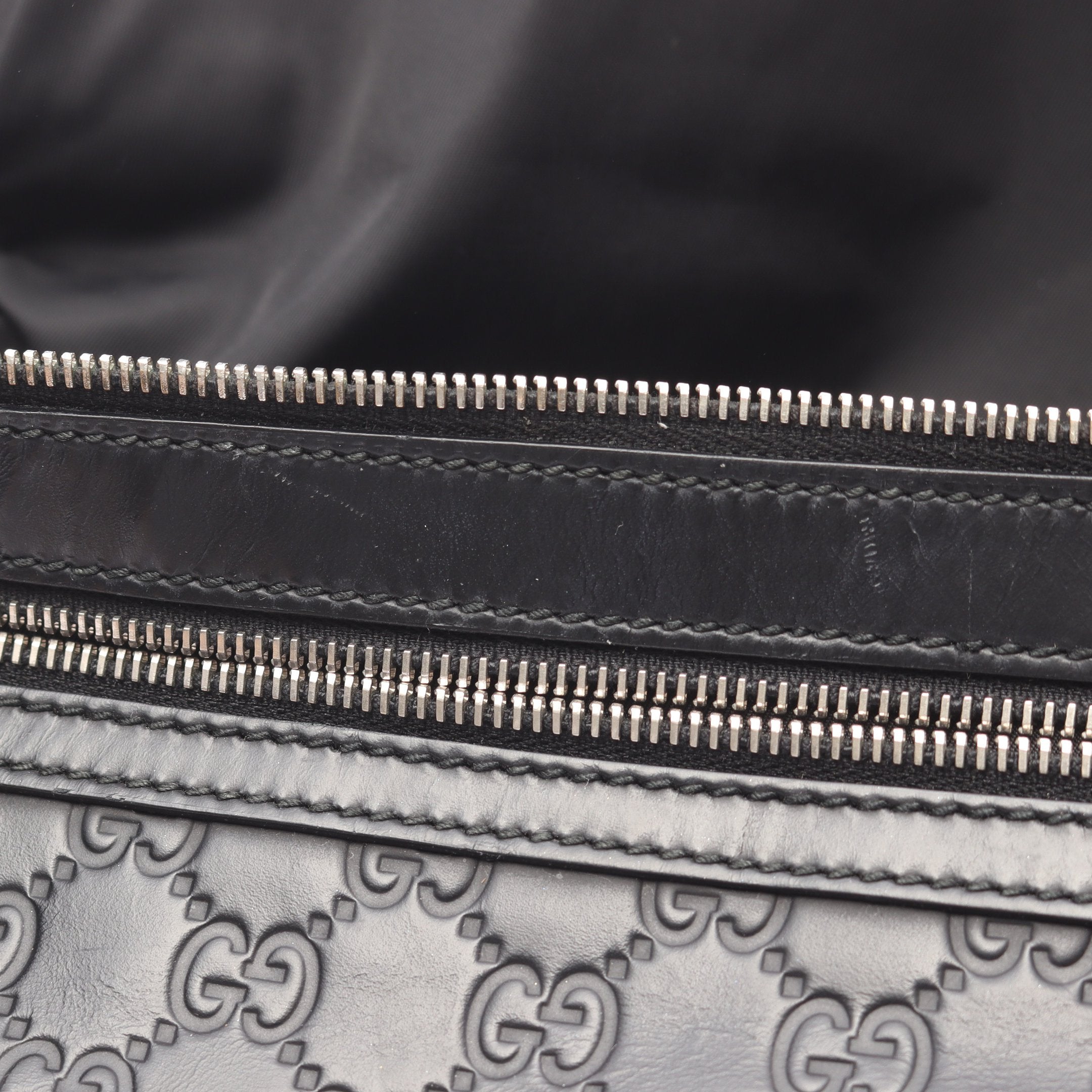 グッチシマ シェリーライン ボディバッグ ウエストバッグ レザー