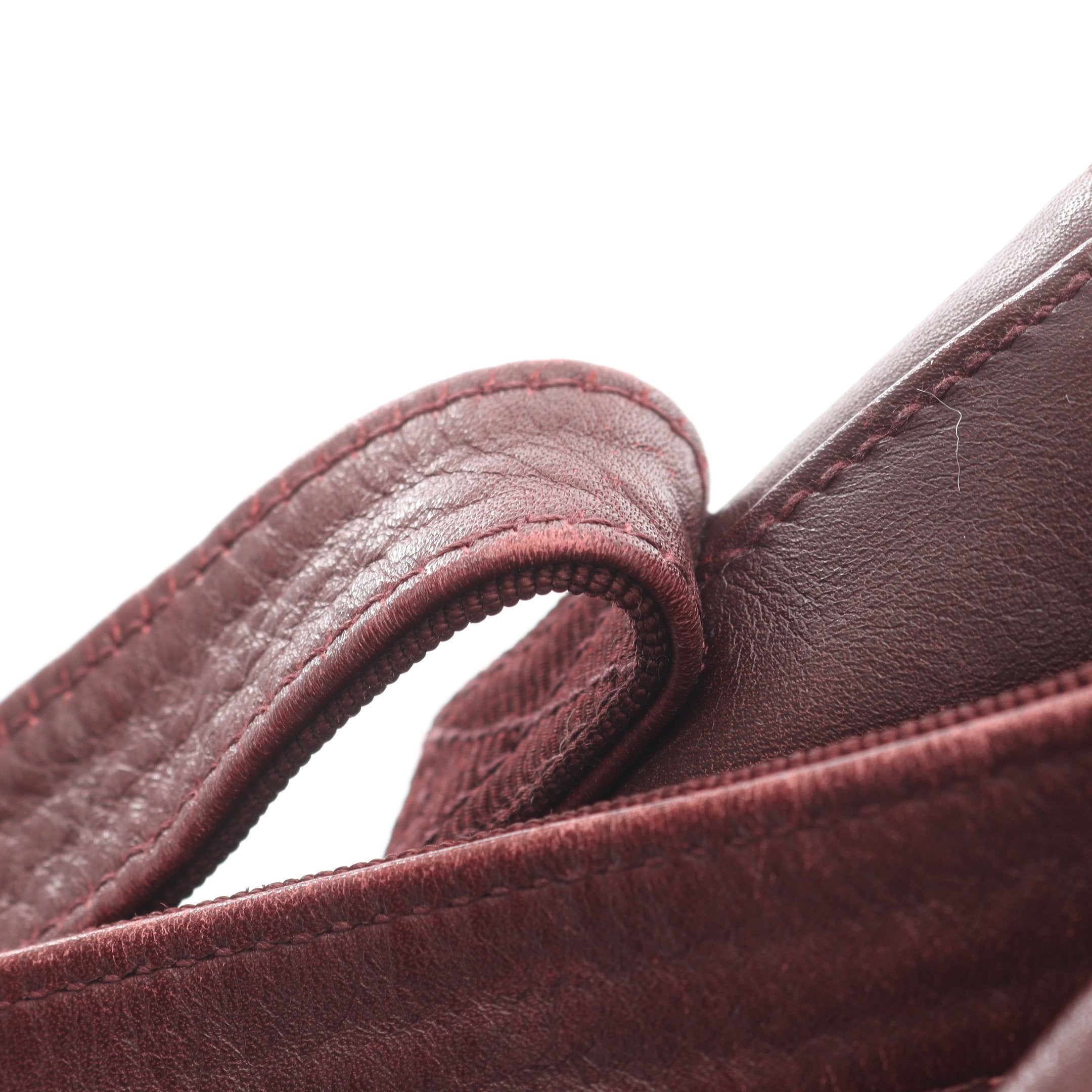 サルヴァトーレフェラガモ Salvatore Ferragamo ヴァラリボン ショルダーバッグ バッグ レザー レディース ボルドー系 【中古】 サルヴァトーレフェラガモ ヴァラリボン 斜め掛け ショルダーバッグ