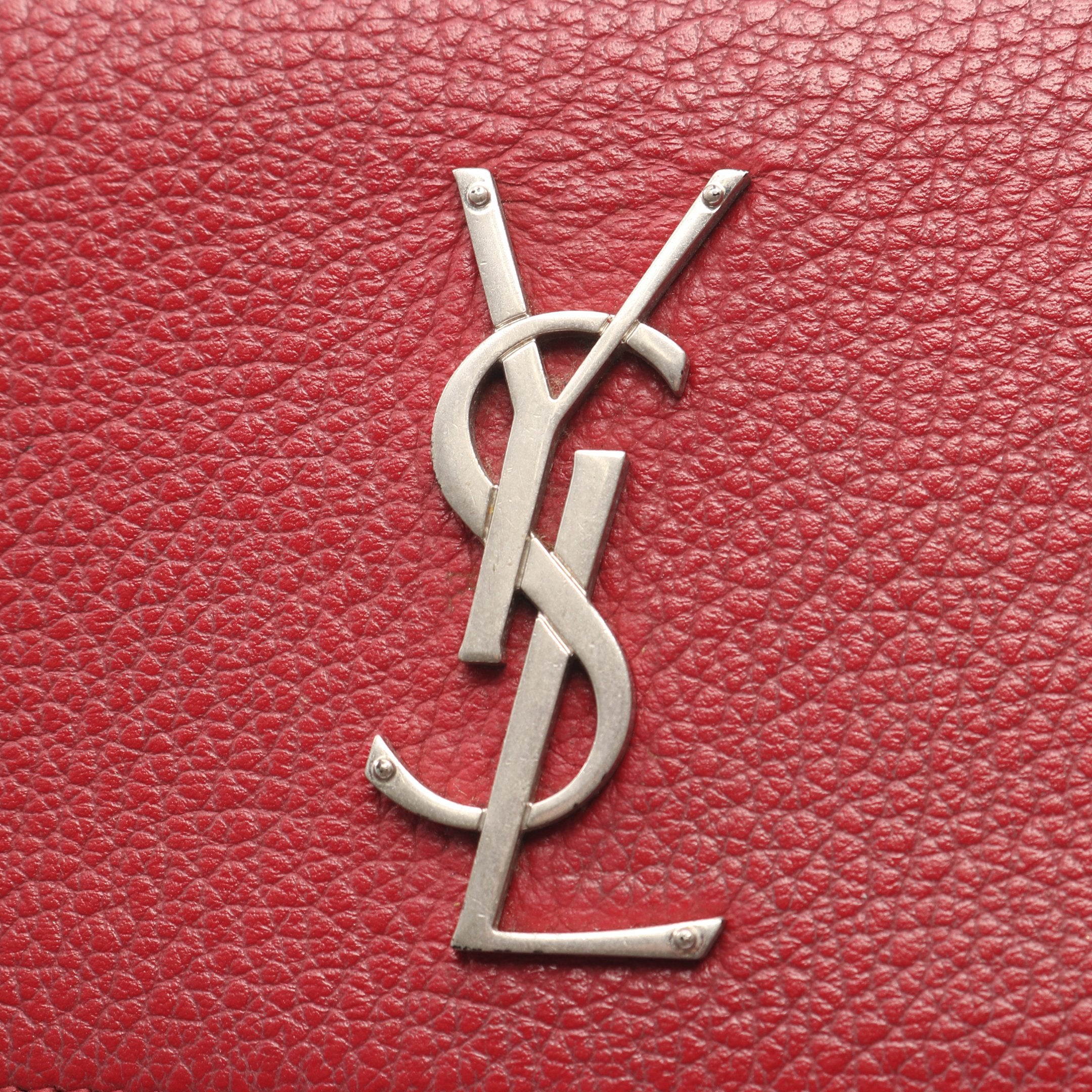サンローランパリ SAINT LAURENT PARIS サンセット ミディアム ショルダーバッグ バッグ レザー レディース レッド系 464673 【中古】 サンローランパリ SAINT LAURENT PARIS サンセット ミディアム