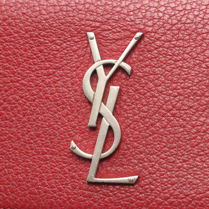 サンセット ミディアム ショルダーバッグ レザー レッド サンローランパリ バッグ SAINT LAURENT PARIS
