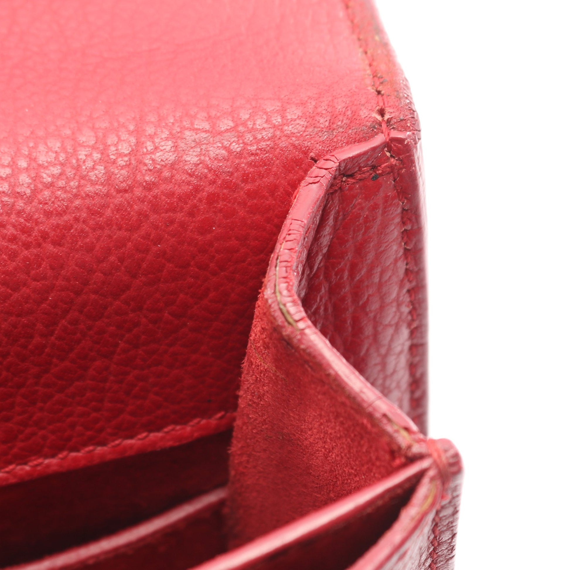 サンセット ミディアム ショルダーバッグ レザー レッド サンローランパリ バッグ SAINT LAURENT PARIS