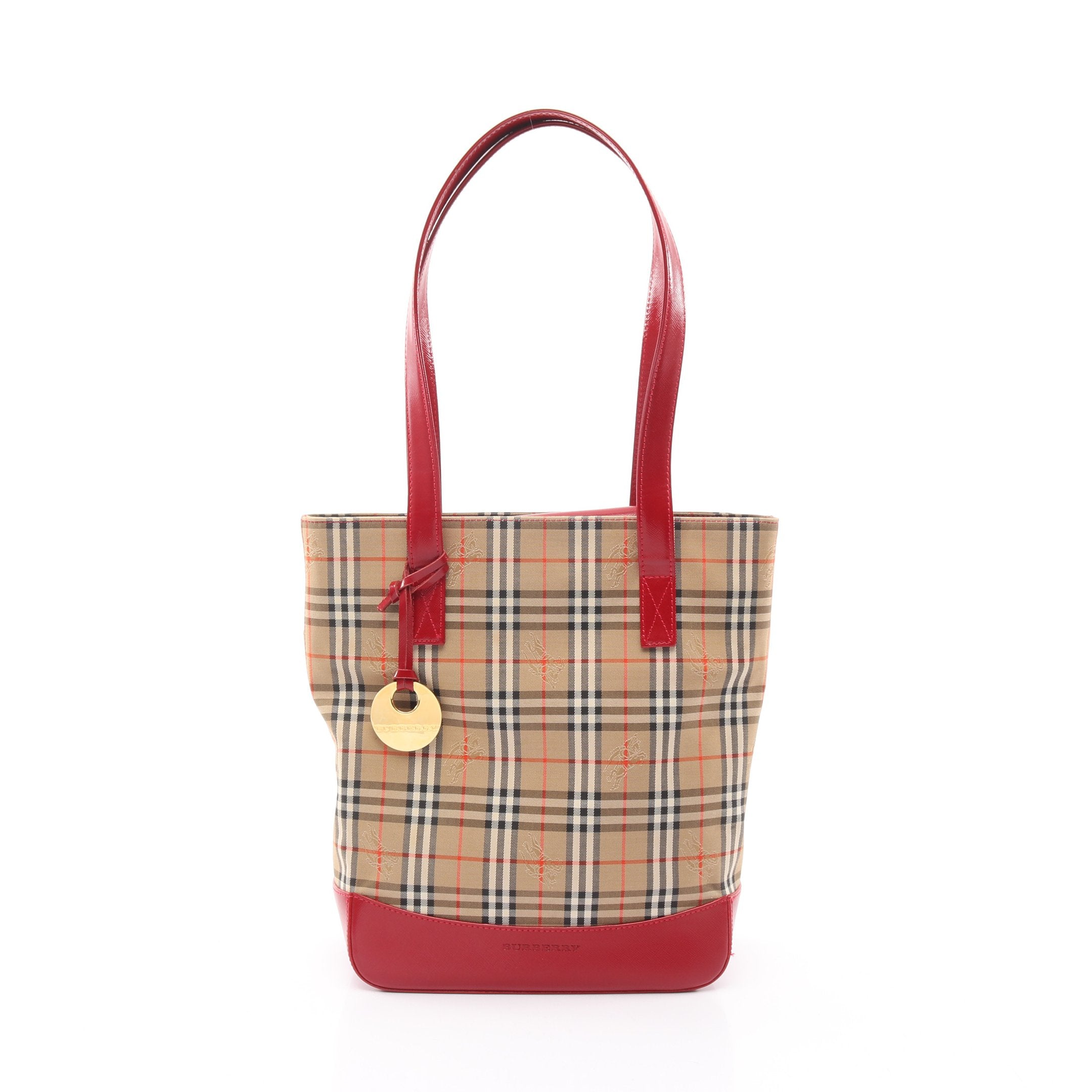 ヘイマーケットチェック ショルダーバッグ トートバッグ キャンバス