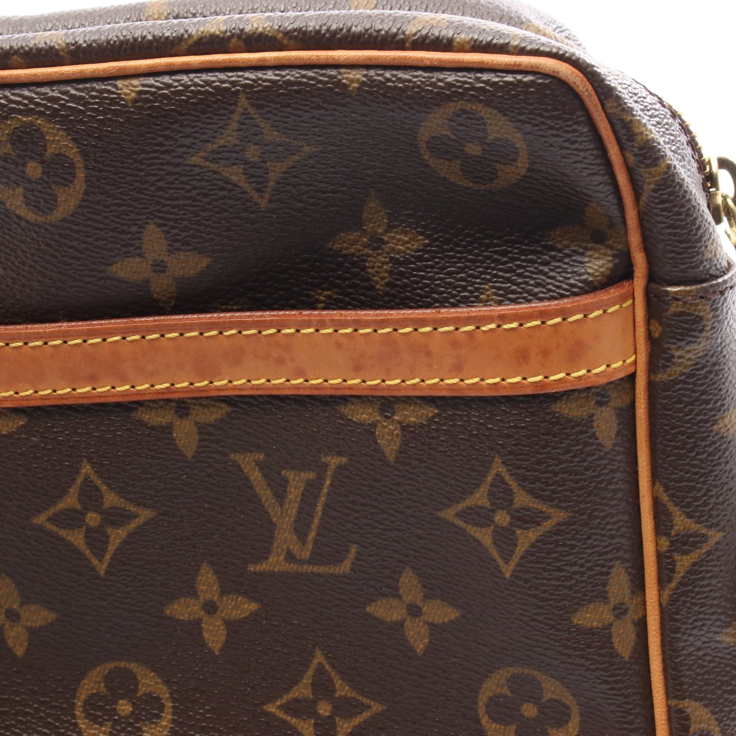 トロカデロ30 モノグラム ショルダーバッグ PVC レザー ブラウン ルイヴィトン バッグ LOUIS VUITTON