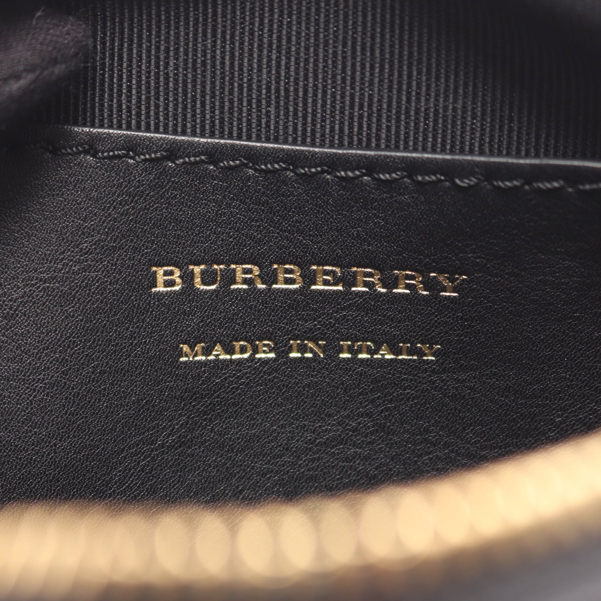 チェックリンク バムバッグ ウエストバッグ ボディバッグ キャンバス レザー ベージュ ブラック バーバリー バッグ BURBERRY