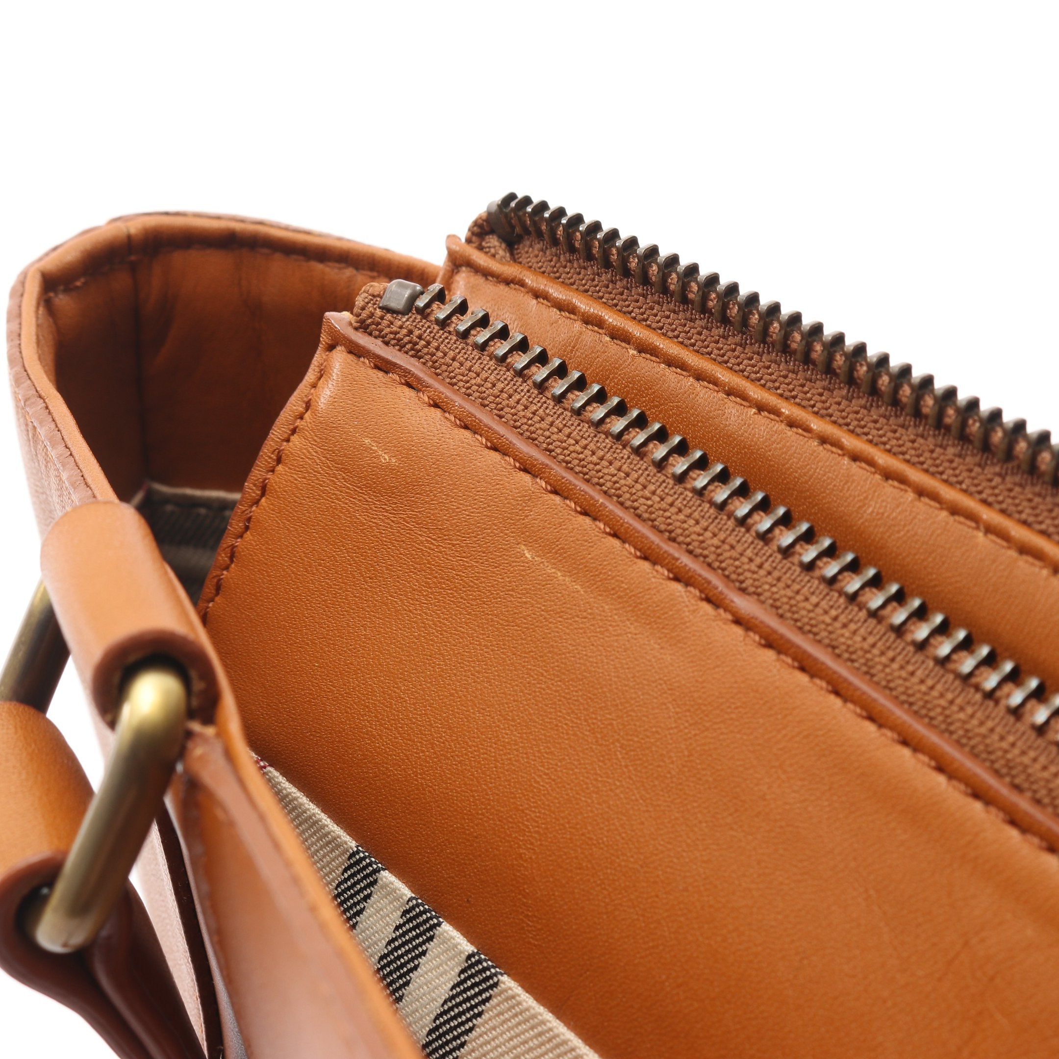 ハンドバッグ レザー オレンジブラウン バーバリー – RECLO