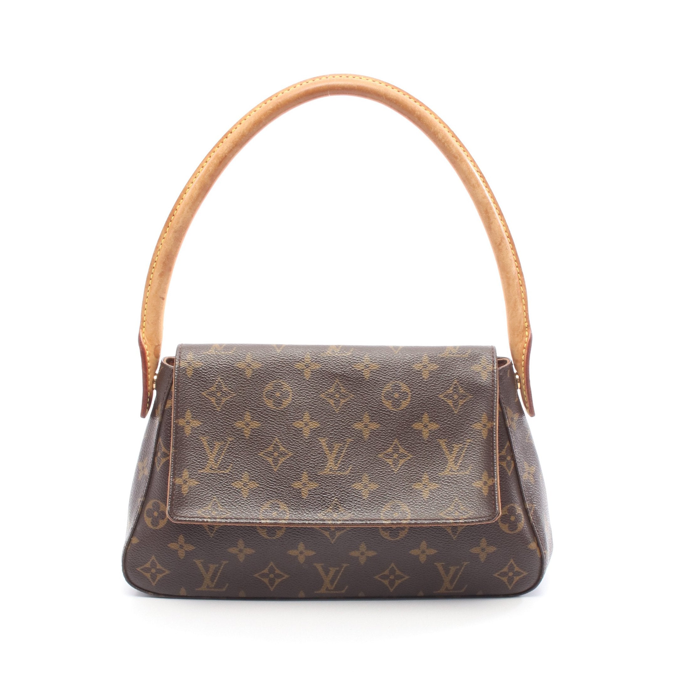 LOUIS VUITTON ハンドバッグ モノグラム ルーピングMM ブラウン 楽天市場】ルイヴィトン ショルダーバッグ ルーピング MM モノグラム