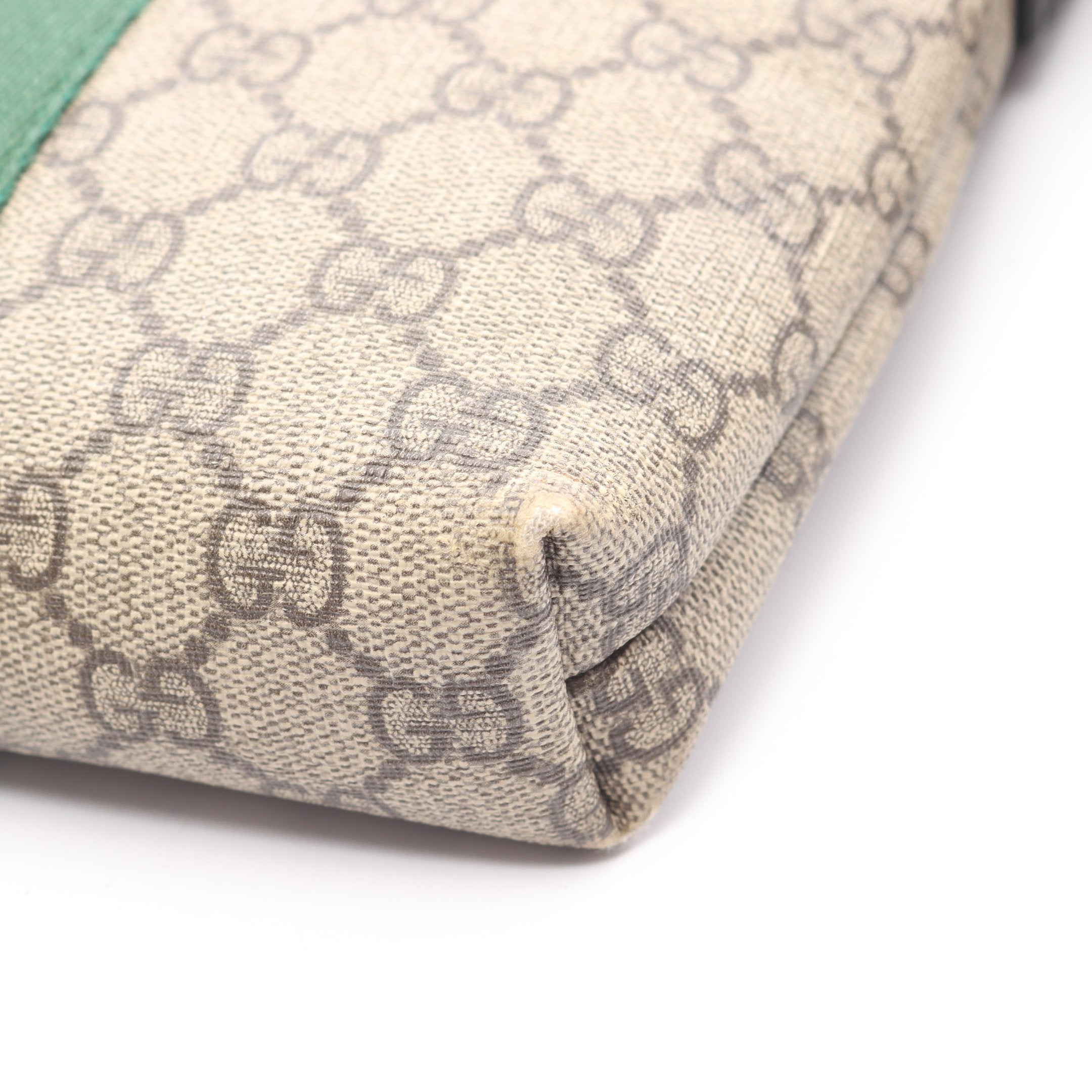 GGスプリーム ウェブストライプ フラットメッセンジャー ショルダー