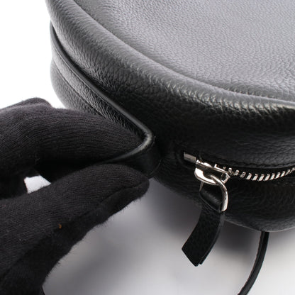 Everyday Medium Camera ショルダーバッグ レザー ブラック バレンシアガ バッグ BALENCIAGA