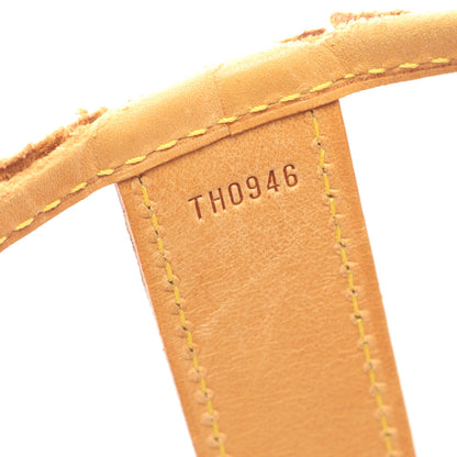 SEVEN DESIGNERS ISAAC MIZRAHI ハンドバッグ トートバッグ ビニール レザー クリア ライトブラウン 2WAY ルイヴィトン バッグ LOUIS VUITTON