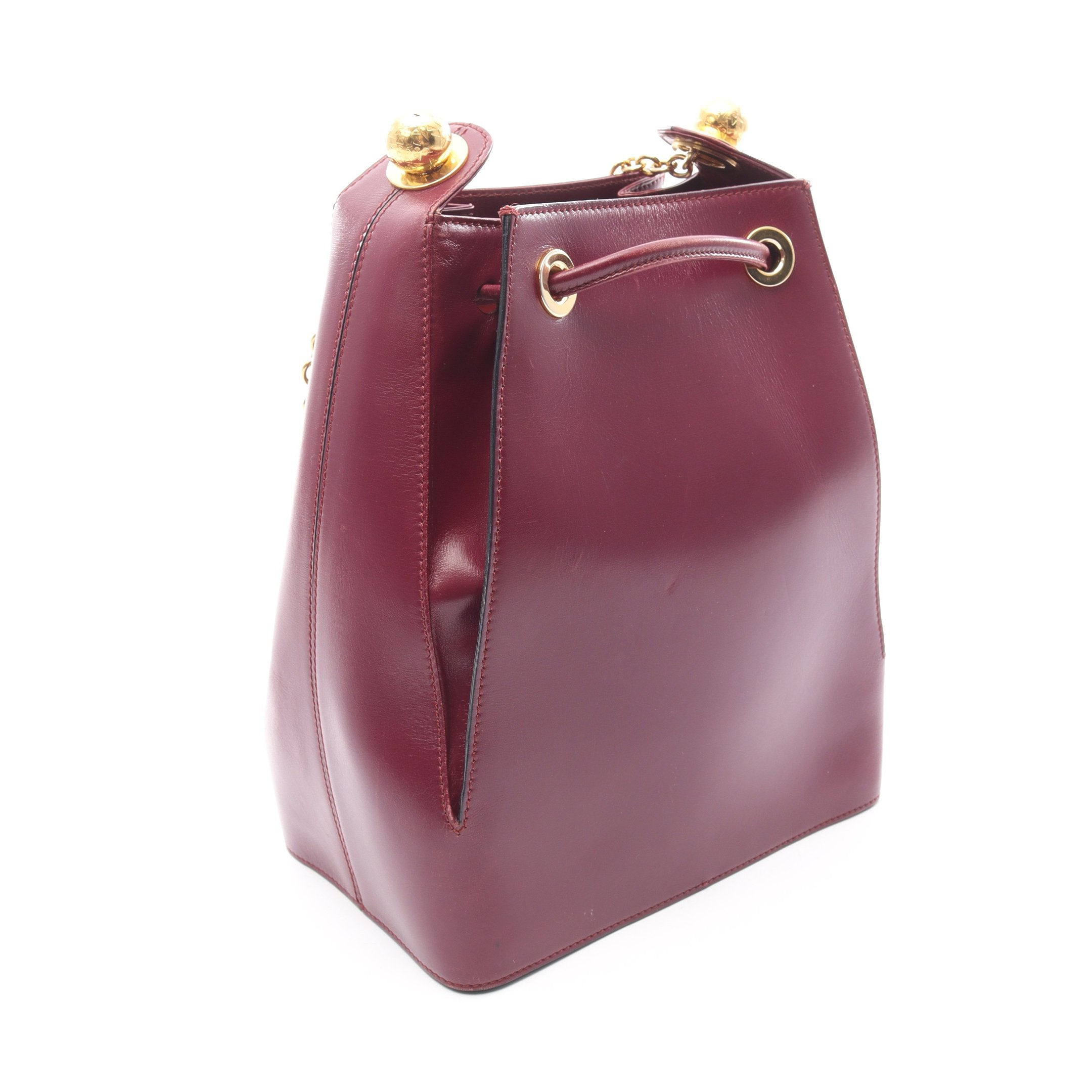 セリーヌ スターボール チェーンバッグ CELINE⁄セリーヌシボ革 スター 