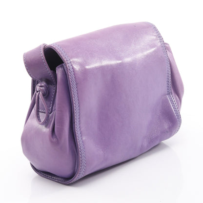 アナグラム ショルダーバッグ レザー パープル ロエベ バッグ LOEWE