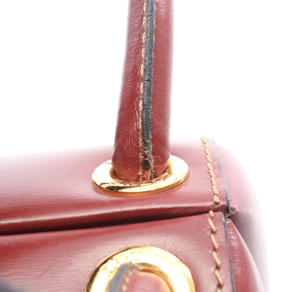 アナグラム ハンドバッグ レザー ボルドー ロエベ バッグ LOEWE
